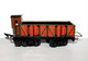 JEP (J.deP) ANCIEN WAGON MARCHANDISE N°4685 PLATEFORME + GUERIT A BOGIES ECH:O/0 - MODELISME FERROVIAIRE       (2811.9) - Wagons Marchandises