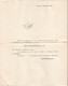 Lettres Circulaires Avec 1 Signature Manuscrits Changements Dans La Firme Dutremez , Anvers, Agents De Change 1890-1892 - 1800 – 1899