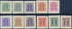 India 1981 "SERVICE" 5p To 10r (Sg# O231-O241) COMPLETE 11v SET "IMPERF" MNH RARE As Per Scan - Dienstmarken