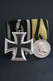 WW1 Germany Iron Cross Pin EK2 Republic Wiemar 1813-1914 And Wilhelm II Koenig Von Wuerttemberg 1892-1918 - Germany