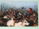 Finland 1973 Postcard ""Lapland - Reindeer"" Turku To Germany - Costumes - Reindeer Sledge Cancel - Briefe U. Dokumente