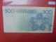 BELGIQUE 500 Francs 1982-1998 Signature :Verplaetse-Bertholome Circuler (B.27) - 500 Francs