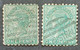 AUSTRALIA 1876 QUEEN VICTORIA CAT GIBBONS N 168-169 - Oblitérés