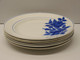 Delcampe - *6 PETITES ASSIETTES DESSERT CERAMIQUE TAURION PB LIMOGES FLEURS ROSES BLEUES  E - Limoges (FRA)