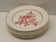 Delcampe - *7 PETITES ASSIETTES DESSERT CERAMIQUE TAURION PB LIMOGES FLEURS ROSES ROSES  E - Limoges (FRA)