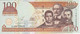 BILLETE DE LA REPUBLICA DOMINICANA DE 100 PESOS ORO DEL AÑO 2003 SIN CIRCULAR (UNC)  (BANKNOTE) - Dominicaine