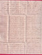 MARQUE ANGLETERRE EN ROUGE LETTRE DE LONDRES LONDON 1830 POUR BORDEAUX GIRONDE COVER - ...-1840 Precursores