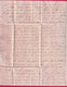 MARQUE ANGLETERRE EN ROUGE LETTRE DE LONDRES LONDON 1830 POUR BORDEAUX GIRONDE COVER - ...-1840 Precursori