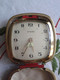 Vintage Staves Traveling Pocket Alarm Watch Japan Working - Alarm Clocks