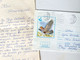 №58 Traveled Envelope Brid And Letter Cyrillic Manuscript Bulgaria 1980 - Local Mail, Stamp - Brieven En Documenten