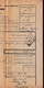 323/38 - Lettre De Voiture MERSCH 1928 - 3 Timbres Fiscaux Cachetés Chemin De Fer Guillaume - Via STERPENICH - Revenue Stamps