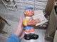 Old Rubber Toy Footballer ART 321 Height 20 Cm - Otros & Sin Clasificación