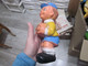 Old Rubber Toy Footballer ART 321 Height 20 Cm - Sonstige & Ohne Zuordnung