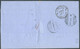 N°19(2) - 30 Centimes LEOPOLD Ier De Profil (x2) Obl. LP.12 Sur Lettre D'ANVERS Le 17 Juillet 1869 Vers Chaux De Fonds ( - 1865-1866 Profiel Links