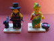 LOT 5 X FIGURINE GRANDE AVENTURE LEGO 71023 FLASHBACK LUCY ABE APOCALYPSEVILLE HOMME ET T-REX PASTEQUE HULA LULA BENNY - Figures