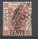 Hong Kong  UK     N° 48  Perforé H&S   BC      Oblitéré   B / TB       Voir Scans    Soldé ! ! ! - Usados