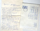 №61 Traveled Envelope And Letter Cyrillic Manuscript Bulgaria 1980 - Local Mail - Covers & Documents