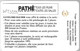 CARTE-FR- CINEMA-PATHE-SC4Ab-N° Impact 23551-GAYELORD-Tirage 1000Ex-R°/V° Glacé-NEUVE-LUXE/RARE - Movie Cards