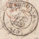 1832 - D4 Grand Cachet à Date Type 12 Simple Fleuron Sur Lettre De CANET Postée à NARBONNE Vers Aniane, Hérault - 1801-1848: Precursors XIX