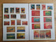 China 1970-1973 - Special Leaflet With Canceled Stamps (READ) - Essais & Réimpressions