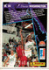 Duane Washington -  Carte Official  Basket Ball Cards1995 N :SL16 *  Pub Panini SNB & LNB - Pallacanestro