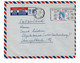 1962, 1 Dollar 30 C. , On Airmail Cover " KOWLOON " To Switzerland,better Stamp !scarce Singel Franking - Cartas & Documentos