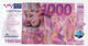 Billet De Banque érotique "1000 Euro/eros" Erotic Bank Note - Deutsche Parkbank - Specimen