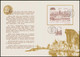 Poland 1997 Folder / Gdansk, City, Town Hall, Architecture, Block Perforated + Stamp With Commemorative Cancellations - Postzegelboekjes