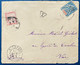 Lettre N°6 15c Bleu Dateur De PAPEETE Juin 1903 Pour TOULON Taxée Car Affranchi Au 1er Echelon Alors Que 2e Echelon TTB - Lettres & Documents