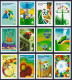 2014 BRASILE "CIUDADES SEDE - MONDIALI DI CALCIO 2014" SET CARTOLINE NUOVE - Maximum Cards