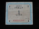 ITALIE - 1 Lira  Issued In ITALY - Allied Military Currency - Série 1943  **** EN ACHAT IMMEDIAT **** - Occupazione Alleata Seconda Guerra Mondiale