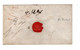 Ca. 1850 , London , Blue  " Curzon St. "postmark  Clear To USA - ...-1840 Prephilately
