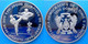 SAINT THOMAS & PRINCE 12X1000 D 1996 CU-NI PROOF BRUNITE VERY RARE ATLANTA OLYMPIC GAMES MINTAGE 1000PCS UNC. - São Tomé Und Príncipe