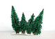 BUSCH - LOT De 4 ARBRE, SAPIN - DECOR PAYSAGE HO, H:6 & 8cm MINIATURE TRAIN NEUF - MODELISME FERROVIAIRE  (1712.73) - Scenery