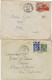 LOT DE 7 LETTRES OBLITERATIONS ET AFFRANCHISSEMENTS DIVERS DE VENDEE -ANNEE 1907 A 1951 - Handstempel