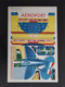 Delcampe - MAQUETTE DE VOITURE DECAPOTABLE EN CARTON (JOUETS ELLEN) ET D'UN AEROPORT- ANNEES 50 - Carton / Lasercut