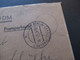 Berlin (West) 1962 Wertbrief V-Zettel Berlin Charlottenburg 2 Postsache Postsparkasendienst Postsparbuch Wert 500 DM - Briefe U. Dokumente