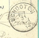 Kaart Stempel SCHOOTEN Op 31/08/1914 (Offensief W.O.I) - Niet-bezet Gebied