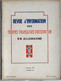 REVUE D’INFORMATION DES TROUPES FRANÇAISES D’OCCUPATION EN ALLEMAGNE N° 25 10-1947 GUYNEMER TURENNE MAYENCE COSTE-FLORET - French