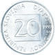 Monnaie, Slovénie, 20 Stotinov, 1992 - Eslovenia