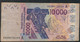W.A.S. IVORY COAST P118Ab 10000 Or 10.000 FRANCS (20)04  Signature 32  VF - Westafrikanischer Staaten