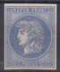 FRANCE : 1876 - ESSAI PROJET GAIFFE 10c BLEU NEUF - A VOIR - COTE 220 € - Pruebas, Viñetas Experimentales
