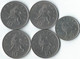 MT194 - VERENIGD KONINKRIJK - UNITED KINGDOM - 5 X 10 PENCE - - 10 Pence & 10 New Pence