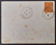 Monaco 18891/94 N°18 Ob Sur Lettre Quelques Rousseurs Sur La Lettre TB - Lettres & Documents