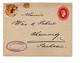 1898 ,10 L. On Stationary-cover 20 L. Red ,Athen To Germany ,commercial Use !Right Rate ! - Covers & Documents
