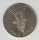 Token Coinage One Buck ND 1958 Unusual World Coins X# TN 4  - Isole Vergini Britanniche - Andere & Zonder Classificatie
