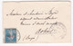 Oued Marsa , Pour Mr Byr , 3 Cachets , Feedj M’Zala 1925 - Cartas & Documentos