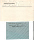 Lot De 3 Documents Facture, Enveloppe Commerciale Du Maréchal-Ferrant Siméon Lecomte à Ozouer Des Champs Loiret - Landbouw