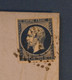 BM6  FRANCE  BELLE  LETTRE 1856  PARIS  A LYON   + N° 14 FONCé + AFFRANCH. INTERESSANT+ - 1853-1860 Napoleone III