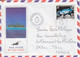 Lettre Par Avion Illustrée (Vue De L'île, Plage Au Soleil Couchant) Obl. Papeete RP An 1 Le 11/5/82 Sur 174 - Briefe U. Dokumente